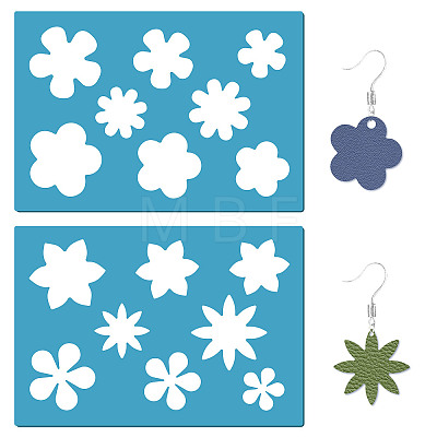 Acrylic Earring Handwork Template DIY-WH0359-077-1