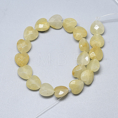 Natural Topaz Jade Beads Strands X-G-S357-E01-12-1