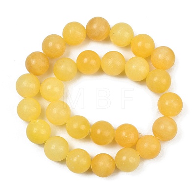 Natural Yellow Calcite Beads Strands GG-CBAA3AB-02-14mm-1