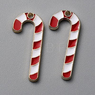 Christmas Theme Alloy Enamel Pendants ENAM-WH0062-02A-02-1