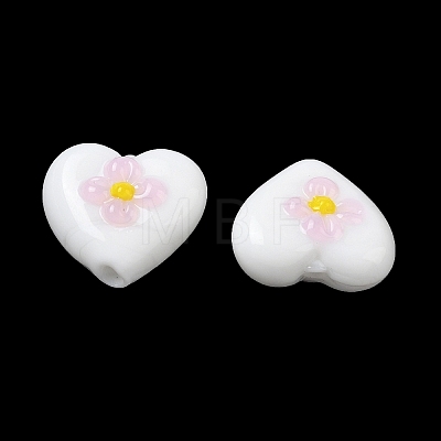 Handmade Lampwork Enamel Beads LAMP-Z020-03A-1