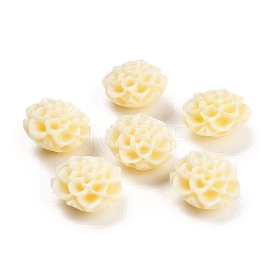 Synthetic Coral 3D Flower Rose Beads CORA-L046-A01-1