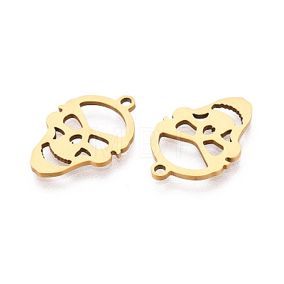 201 Stainless Steel Pendants STAS-T073-38G-1