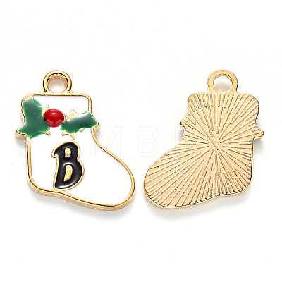 Alloy Enamel Pendants ENAM-S121-110-1