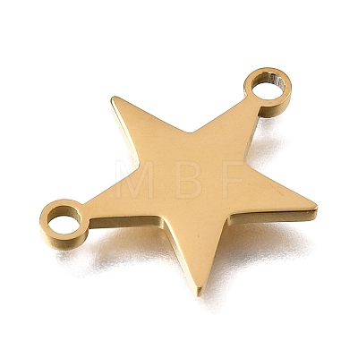 304 Stainless Steel Polishing Connector Charms STAS-E532-11G-1
