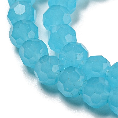 Imitation Jade Glass Beads Stands EGLA-A035-J6mm-D04-1