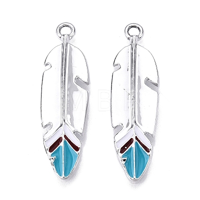 Alloy Enamel Pendants FIND-WH0110-194P-1