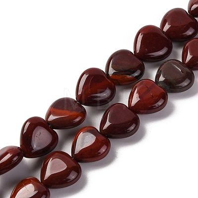 Natural Red Rainbow Jasper Beads Strands G-I372-A06-01-1