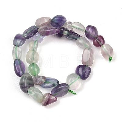 Natural Fluorite Beads Strands G-K395-B07-01-1