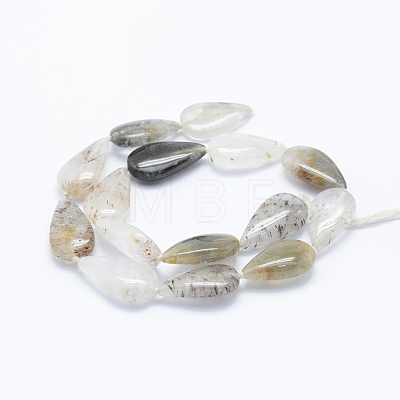 Natural Quartz Beads Strands G-F532-11-1
