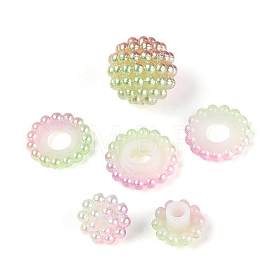 Imitation Pearl Acrylic Beads OACR-T004-15mm-06-1