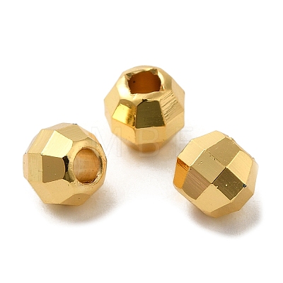 Brass Spacer Beads KK-P249-02E-G-1