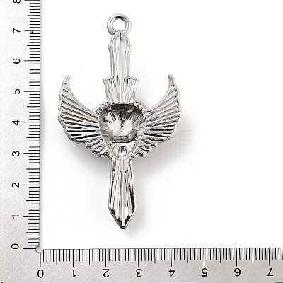 Tibetan Style Alloy Pendants FIND-U006-14AS-03-1