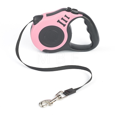 16.5FT(5M) Strong Nylon Retractable Dog Leash AJEW-A005-01A-1