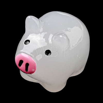 Luminous Resin Pig Ornament CRES-M020-11B-1