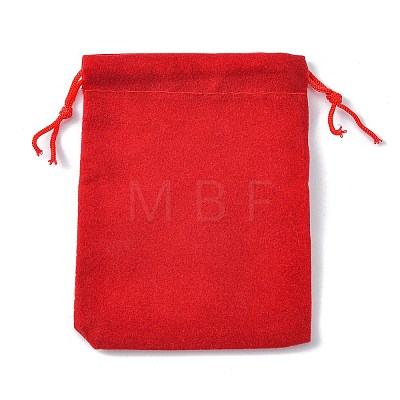 Velvet Cloth Drawstring Bags X-TP-C001-70X90mm-2-1