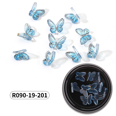 3D Resin Cabochons MRMJ-R090-19-201-1