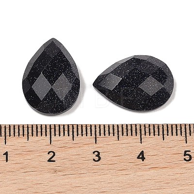 Synthetic Blue Goldstone Cabochons G-C146-04G-1