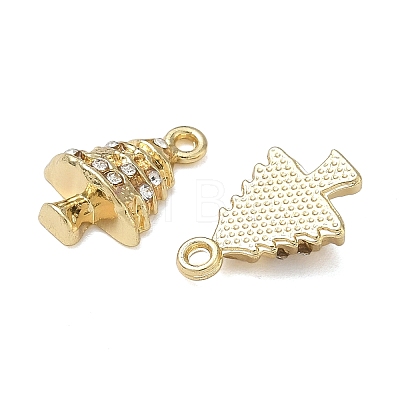 Christmas Alloy Crystal Rhinestone Pendants FIND-L026-01K-G-1