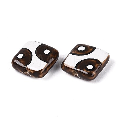 Handmade Porcelain Ceramic Beads PORC-T135-05B-1