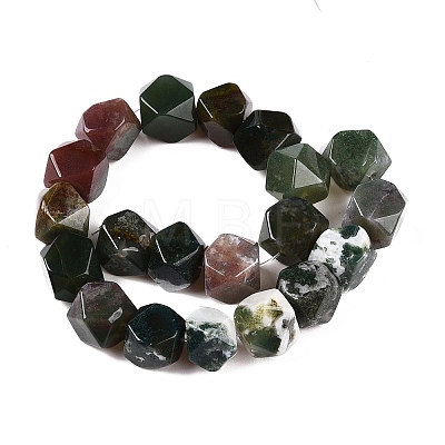 Natural Indian Agate Beads Strands G-T138-58-1