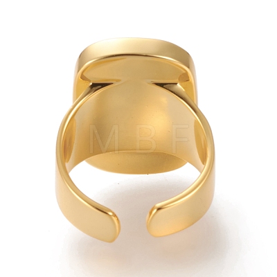 Brass Cuff Rings RJEW-P016-01B-02G-1