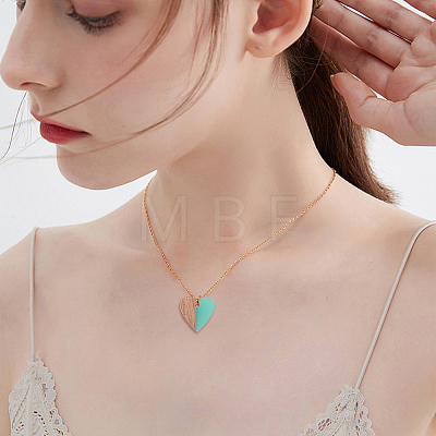 Resin & Wood Pendants LS-RESI-CJC0001-19C-1
