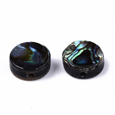 Natural Abalone Shell/Paua Shell Beads SSHEL-T014-14A-1