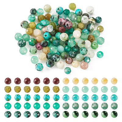100Pcs 10 Styles Natural Mixed Gemstone Beads Sets G-TA0001-62-1