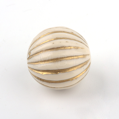 Round Plating Acrylic Beads LS-X-PACR-Q102-51A-1