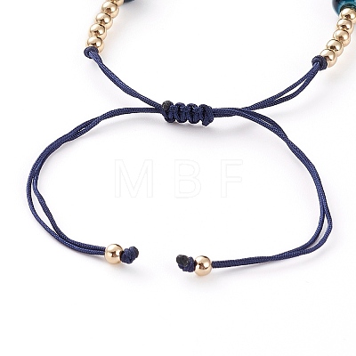 Adjustable Nylon Cord Braided Bead Bracelets BJEW-JB05827-01-1
