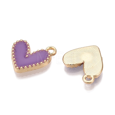 Rack Plating Alloy Enamel Charms LS-ENAM-N056-343G-B-1