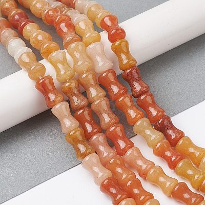 Natural Red Aventurine Beads Strands G-C102-A02-01-1