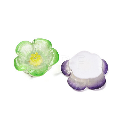 Opaque Resin Cabochons RESI-R455-01M-1