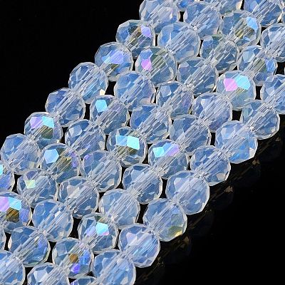 Electroplate Glass Beads Strands LS-EGLA-A044-J4mm-L06-1