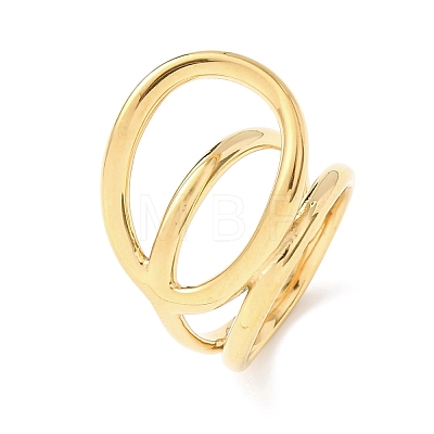 304 Stainless Steel Finger Rings RJEW-P177-01K-G-1