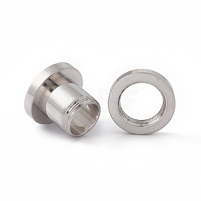 Non-Tarnish 304 Stainless Steel Ear Plugs Gauges EJEW-G317-01H-P-1