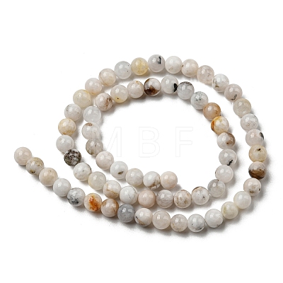 Natural Rainbow Moonstone Beads Strands G-N328-024-6mm-AB-1