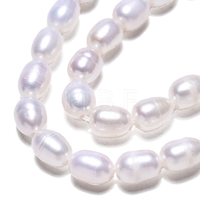 Natural Cultured Freshwater Pearl Beads Strands PEAR-N012-05I-1