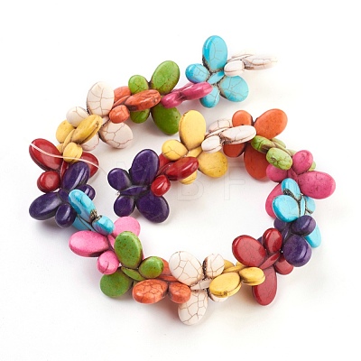 Synthetic Turquoise Beads Strands TURQ-G008-M-1