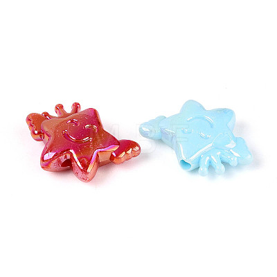 Opaque Acrylic Beads OACR-N150-33-1