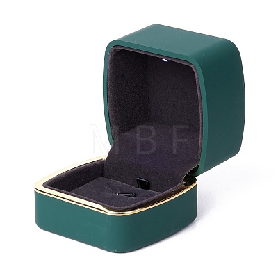 Square Plastic Jewelry Pendant Boxes OBOX-F005-02A-1