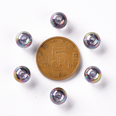 Transparent Acrylic Beads LS-MACR-S370-B8mm-769-1