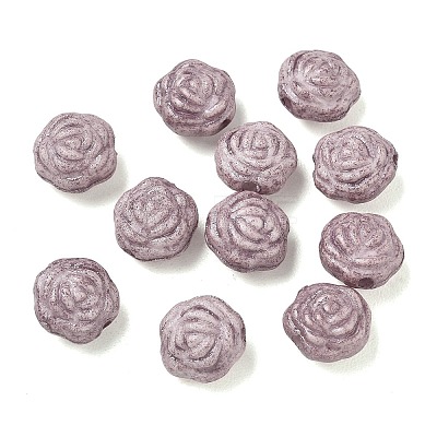 Vintage Handmade Porcelain Beads PR-CBA4F13-E01-1