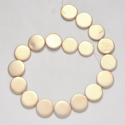 Shell Pearl Beads Strands SSHEL-R044-07C-1