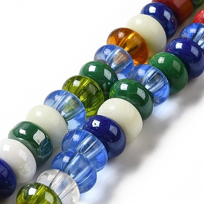 Handmade Lampwork Beads Strands LAMP-G156-20-1