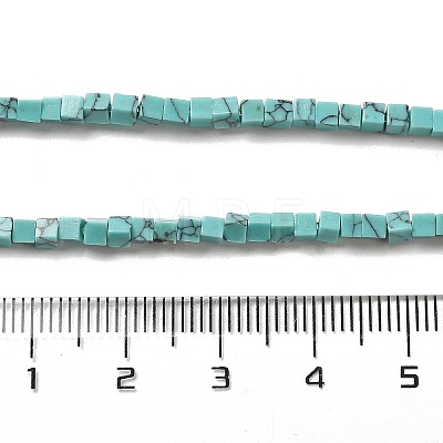 Synthetic Turquoise Beads Strands G-B064-A45-1