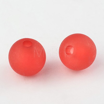 Transparent Acrylic Ball Beads LS-FACR-R021-8mm-04-1