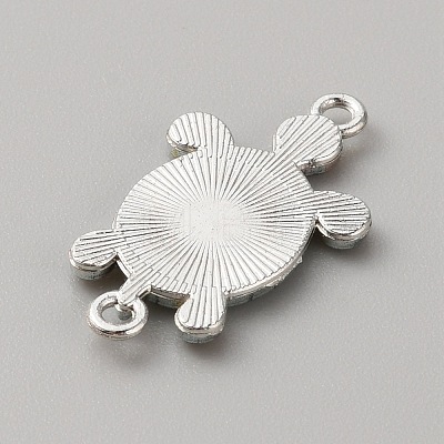 Alloy Enamel Connector Charms ENAM-WH0061-47F-1