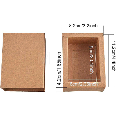 Kraft Paper Folding Box CON-BC0004-32B-A-1